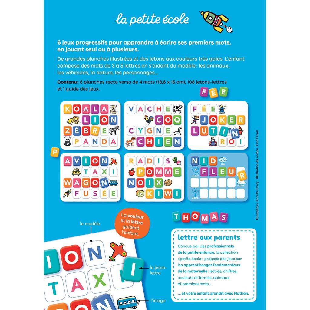 LES MOTS (LA PETITE ECOLE)