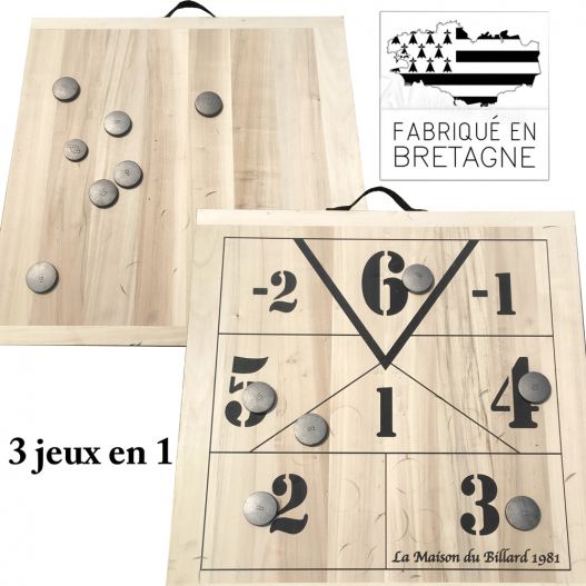 PALET BRETON 3 VERSIONS DE JEU